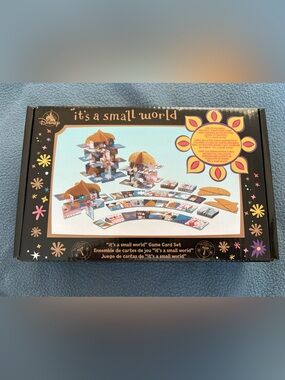 Disney "it's a small world" Game Card Set